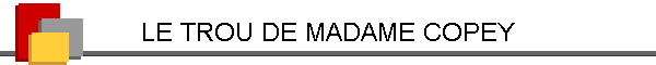 LE TROU DE MADAME COPEY